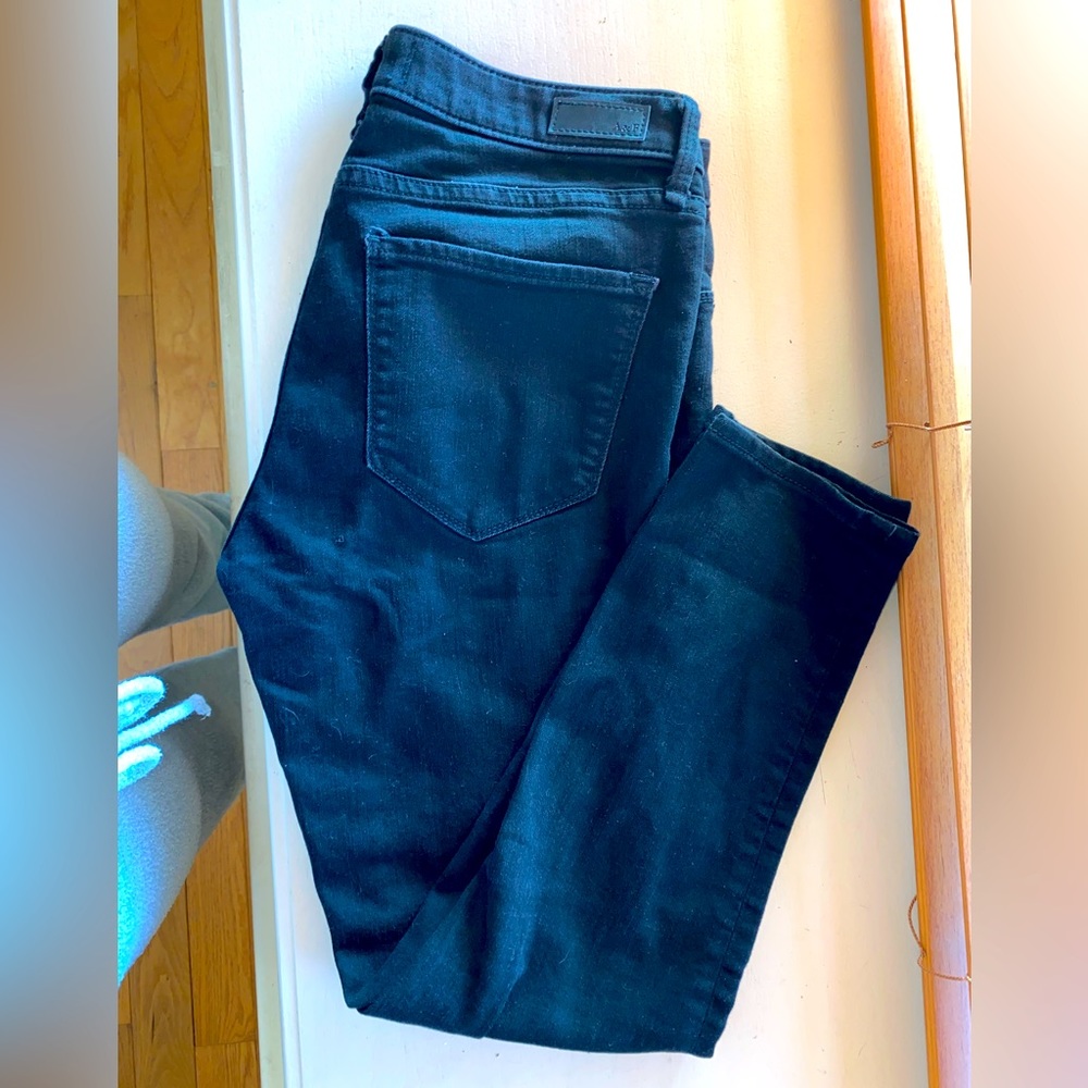 A&F Low-Rise Ankle Jeans